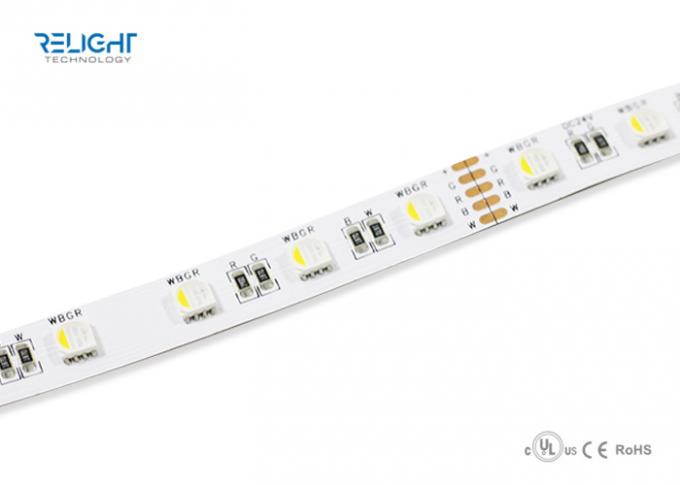 Taśma LED RGBW 5050 RGB o dużej mocy Elastyczna norma CE / ROHS / UL